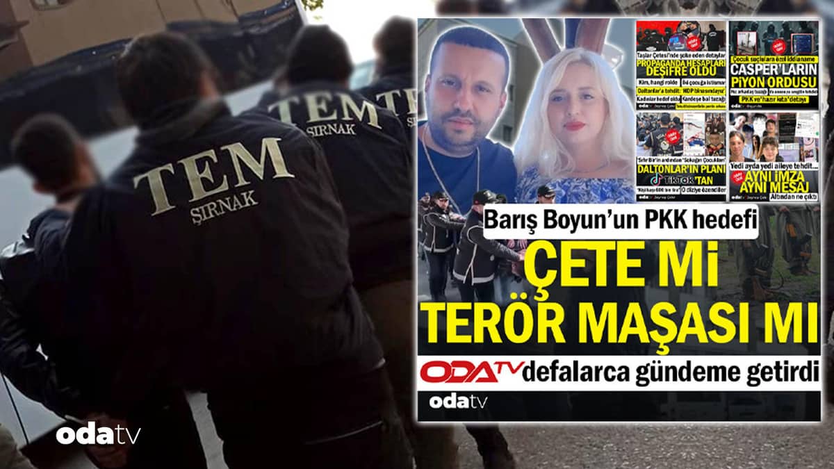 Odatv işaret etmişti... Yeni nesil çetelere TEM ayarı Odatv işaret etmişti... Yeni nesil çetelere TEM ayarı