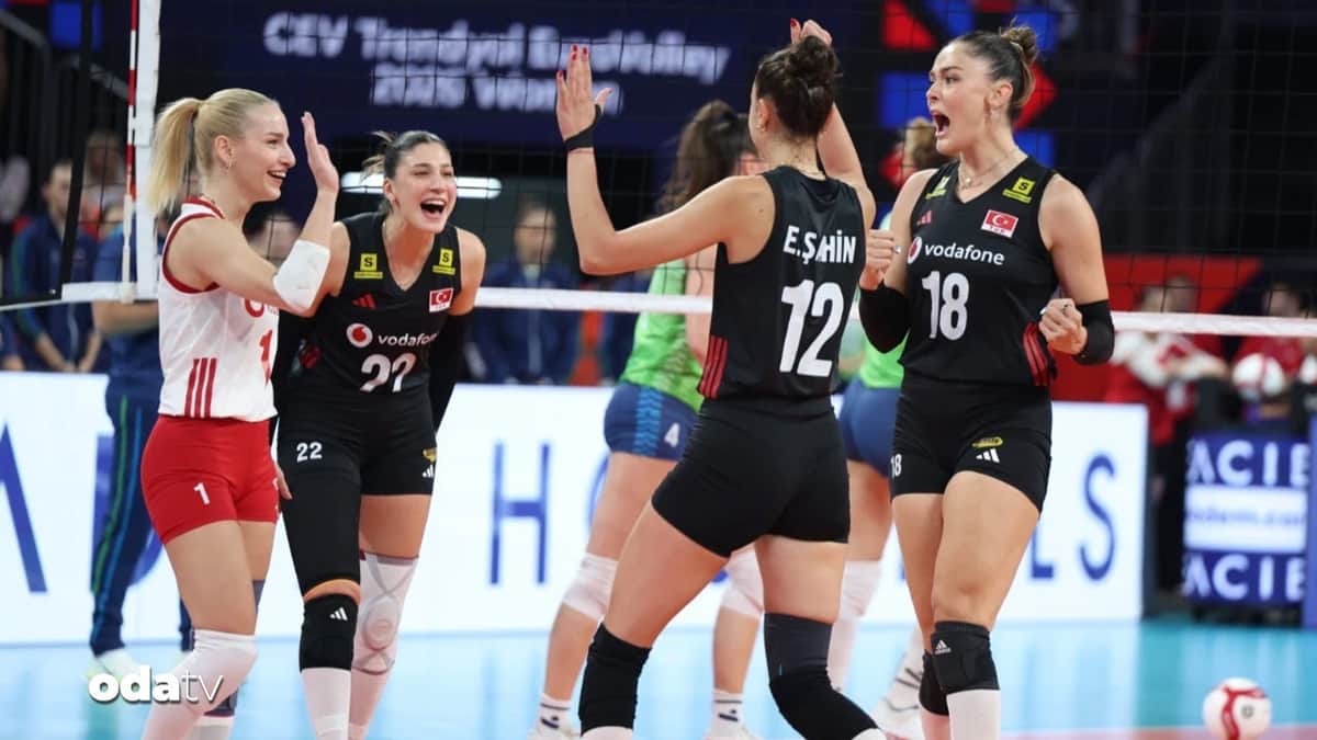 Voleybolda bir zafer daha Voleybolda bir zafer daha