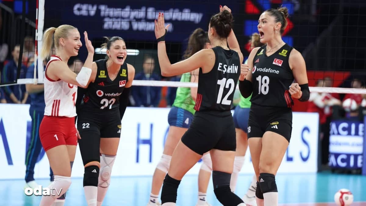 Voleybolda bir zafer daha Voleybolda bir zafer daha