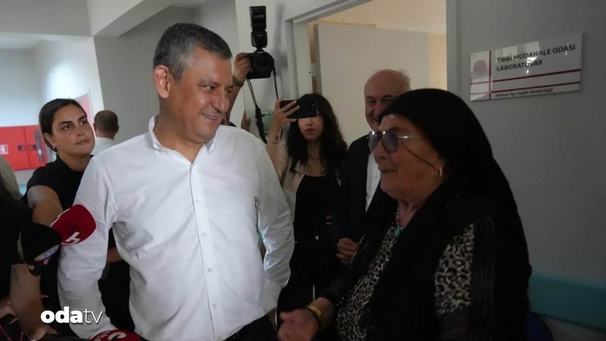 Özgür Özel'den vatandaşa Kılıçdaroğlu yanıtı Özgür Özel'den vatandaşa Kılıçdaroğlu yanıtı