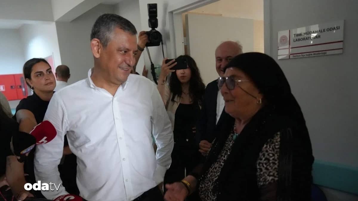 Özgür Özel'den vatandaşa Kılıçdaroğlu yanıtı Özgür Özel'den vatandaşa Kılıçdaroğlu yanıtı