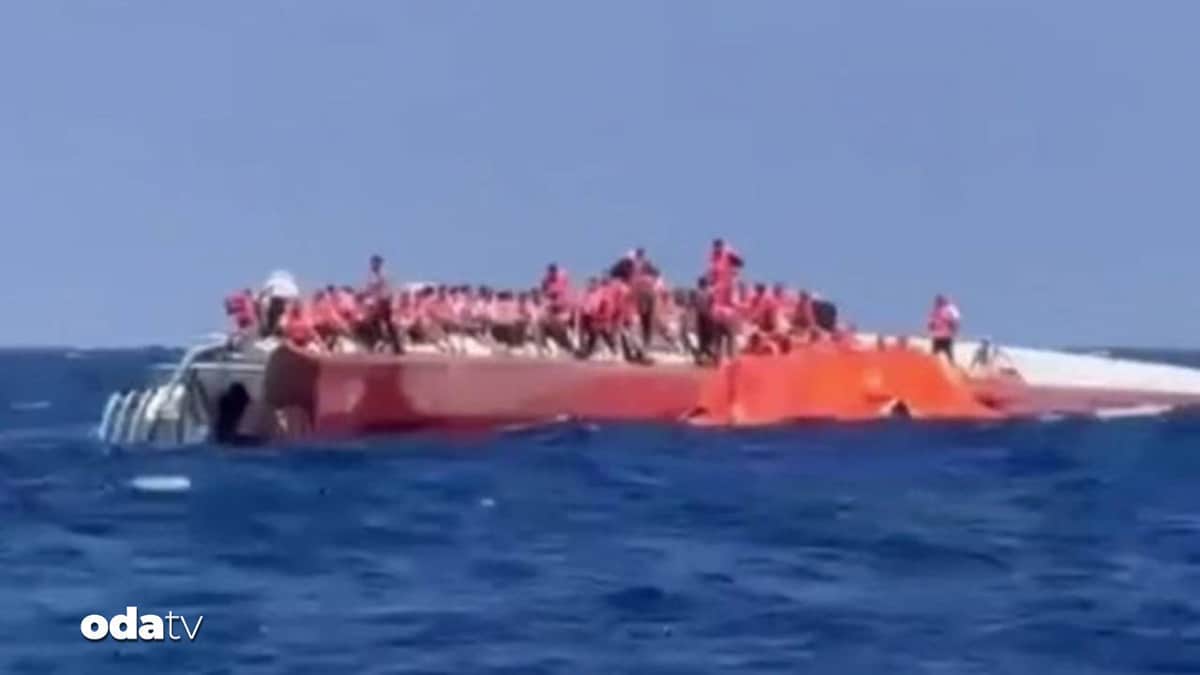 Girne'de 267 kişilik gemi battı Girne'de 267 kişilik gemi battı