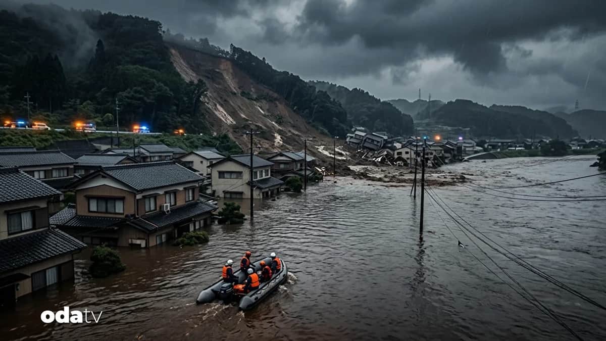 Japonya’da sel alarmı Japonya’da sel alarmı