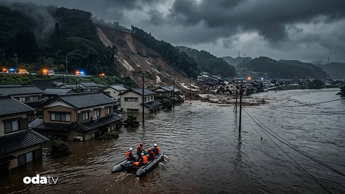 Japonya’da sel alarmı Japonya’da sel alarmı