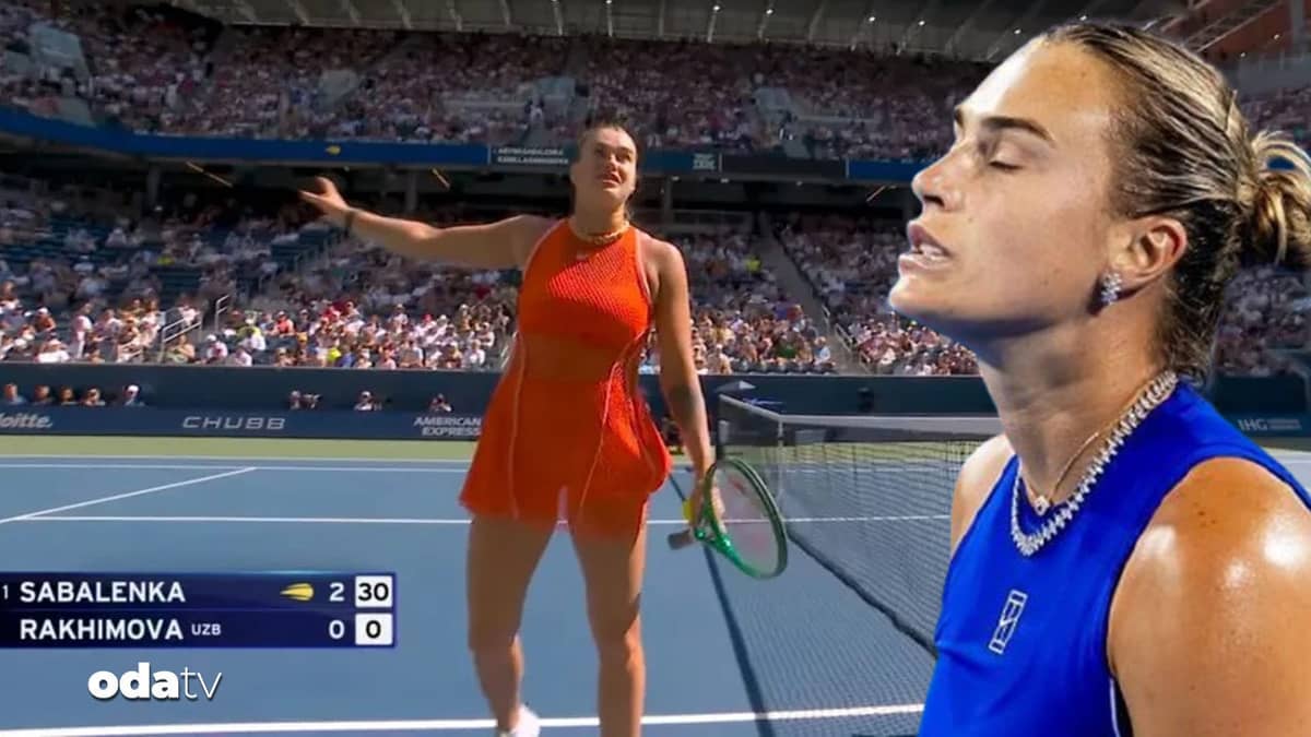Aryna Sabalenka kokuya dayanamadı, hakeme şikayet etti Aryna Sabalenka kokuya dayanamadı, hakeme şikayet etti
