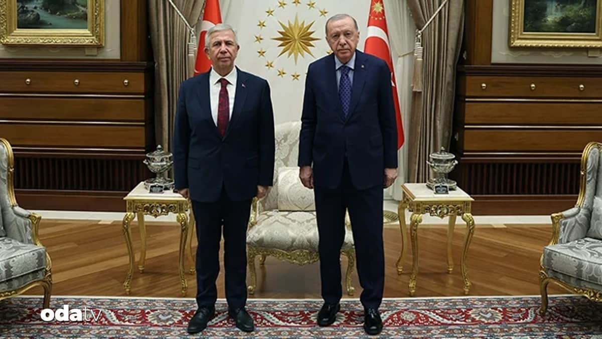 Erdoğan Mansur Yavaş ile görüştü Erdoğan Mansur Yavaş ile görüştü