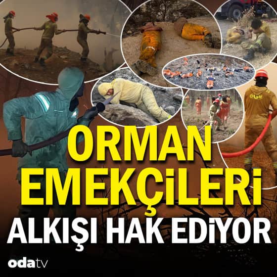 Yangın bölgesinde zorlu mücadele Yangın bölgesinde zorlu mücadele
