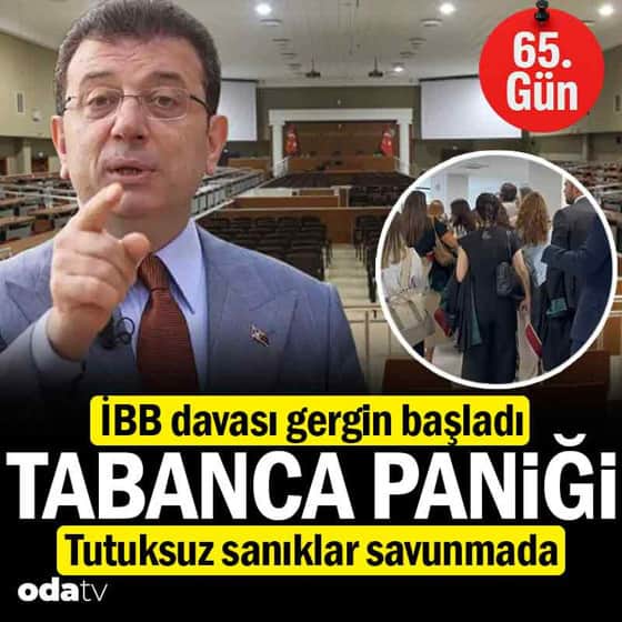 İBB davasında ikinci celse: 65. gün başlıyor: Tabanca paniği İBB davasında ikinci celse: 65. gün başlıyor: Tabanca paniği