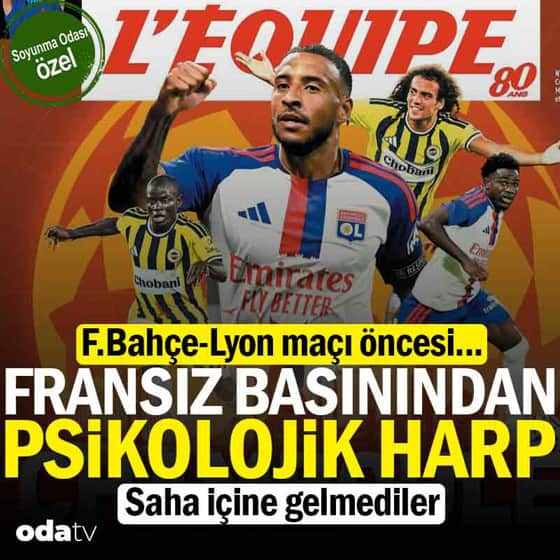 Fenerbahçe-Olimpik Lyon maçı öncesi Fransız basınından psikolojik harp: Saha içine bir türlü gelmediler Fenerbahçe-Olimpik Lyon maçı öncesi Fransız basınından psikolojik harp: Saha içine bir türlü gelmediler
