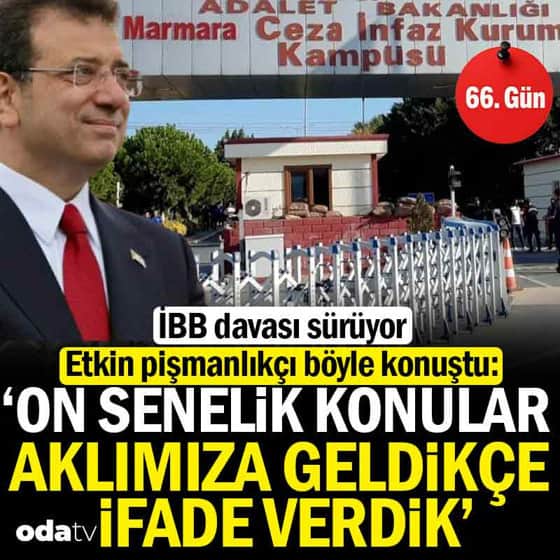 İBB davası 66. gün: Etkin pişmanlıkçı Seyfi Beyaz: On senelik konular, aklımıza geldikçe gittik İBB davası 66. gün: Etkin pişmanlıkçı Seyfi Beyaz: On senelik konular, aklımıza geldikçe gittik