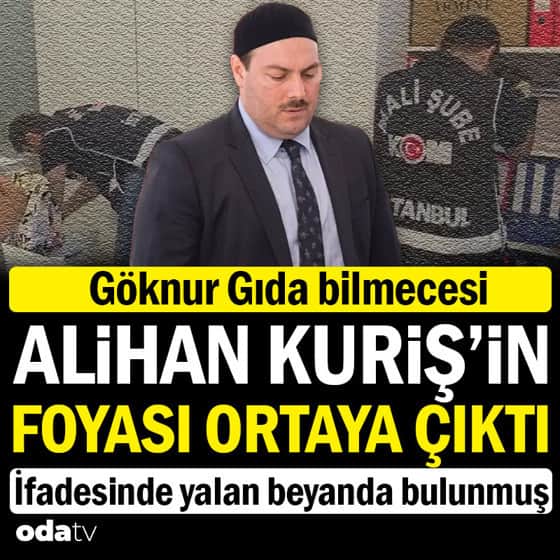 Alihan Kuriş soruşturmasında dikkat çeken detay... Başkası adına hat kullanıp ifadesinde 'Yok' demiş Alihan Kuriş soruşturmasında dikkat çeken detay... Başkası adına hat kullanıp ifadesinde 'Yok' demiş