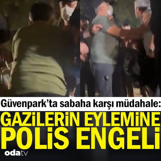 Gazilere polis müdahalesi Gazilere polis müdahalesi
