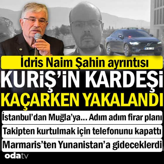Alihan Kuriş soruşturmasında yeni gelişme... Kardeşi Hilmi Tuna Kuriş Muğla'da yakalandı... Yurtdışına kaçacaklardı Alihan Kuriş soruşturmasında yeni gelişme... Kardeşi Hilmi Tuna Kuriş Muğla'da yakalandı... Yurtdışına kaçacaklardı