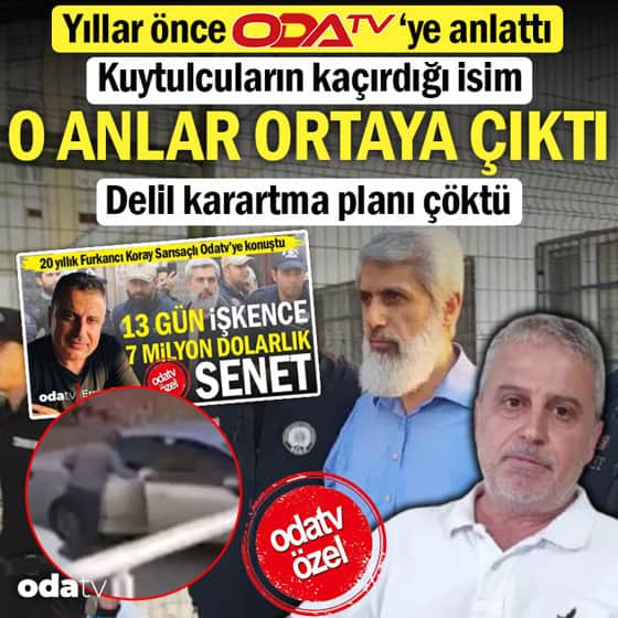 Yıllar önce Odatv'ye anlattı... Kuytulcuların kaçırdığı isim: O anlar ortaya çıktı Yıllar önce Odatv'ye anlattı... Kuytulcuların kaçırdığı isim: O anlar ortaya çıktı