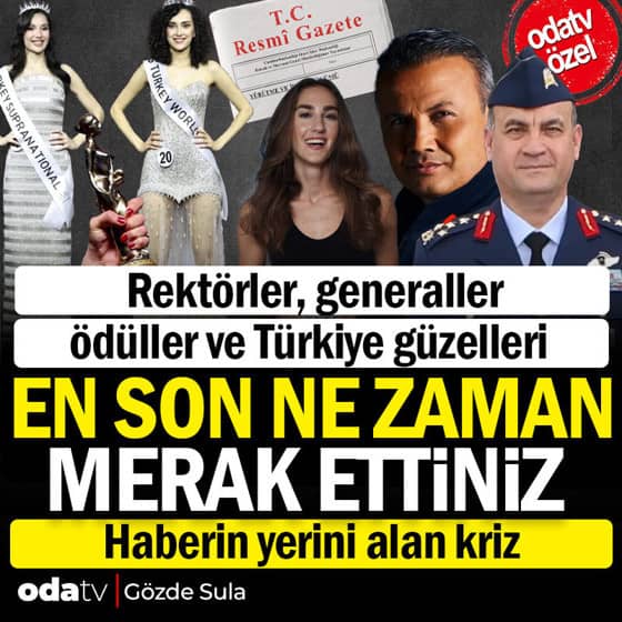 Rektörler, generaller, futbolcular ve Türkiye Güzelleri... Merakı nasıl kaybettik? Rektörler, generaller, futbolcular ve Türkiye Güzelleri... Merakı nasıl kaybettik?