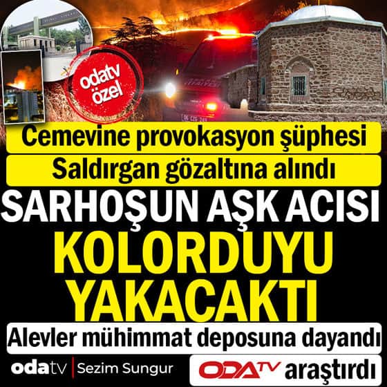 Sarhoşun aşk acısı kolorduyu yakıyordu... Alevler General Eşref Akıncı Kışlası'na dayandı, mühimmat depoları tehdit altında kaldı Sarhoşun aşk acısı kolorduyu yakıyordu... Alevler General Eşref Akıncı Kışlası'na dayandı, mühimmat depoları tehdit altında kaldı