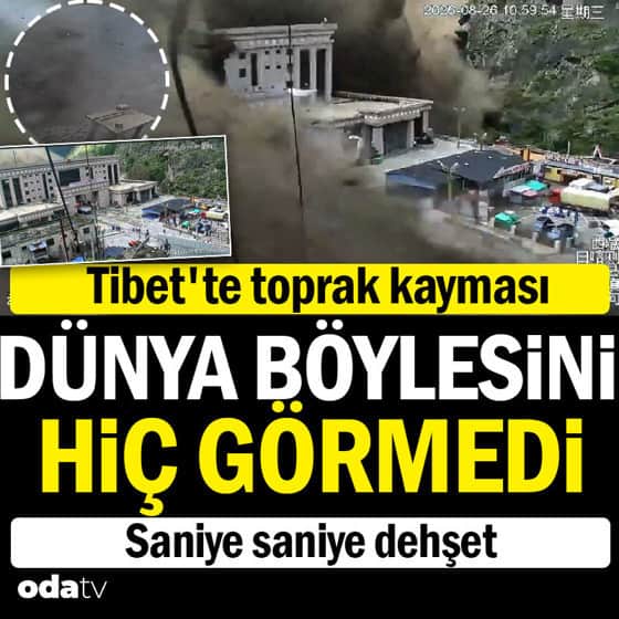 Tibet'te toprak kayması... Dünya böylesini hiç görmedi... Saniye saniye dehşet Tibet'te toprak kayması... Dünya böylesini hiç görmedi... Saniye saniye dehşet