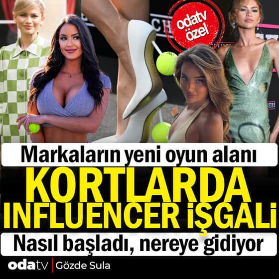 Tenis kortunda influencer işgali Tenis kortunda influencer işgali