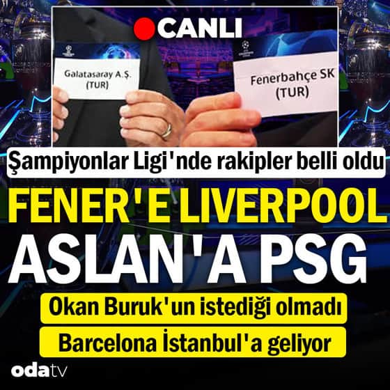 Şampiyonlar Ligi’nde kura heyecanı: Galatasaray ve Fenerbahçe'nin rakipleri Şampiyonlar Ligi’nde kura heyecanı: Galatasaray ve Fenerbahçe'nin rakipleri