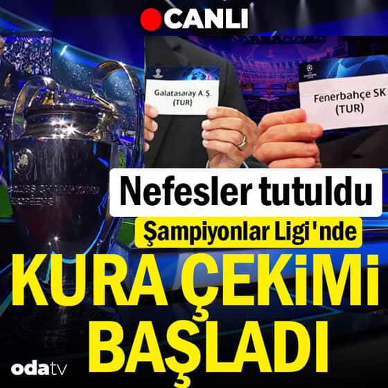 Şampiyonlar Ligi’nde kura heyecanı: Galatasaray ve Fenerbahçe'nin rakipleri Şampiyonlar Ligi’nde kura heyecanı: Galatasaray ve Fenerbahçe'nin rakipleri