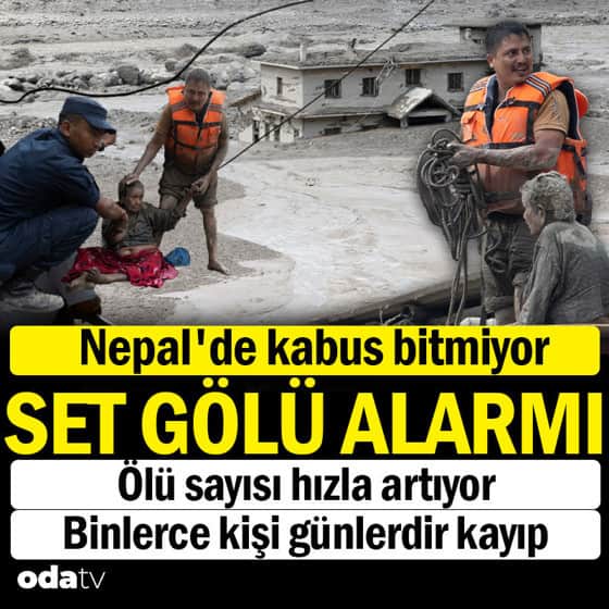 Nepal ve Tibet sınırında felaket... Set gölü tehlikesi... Can kaybı 469’a yükseldi Nepal ve Tibet sınırında felaket... Set gölü tehlikesi... Can kaybı 469’a yükseldi