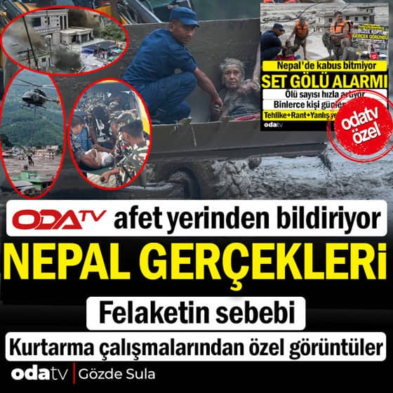 Odatv Nepal'den bildiriyor: Sel felaketinde son durum... Kurtarma çalışmalarını ordu yönetiyor Odatv Nepal'den bildiriyor: Sel felaketinde son durum... Kurtarma çalışmalarını ordu yönetiyor