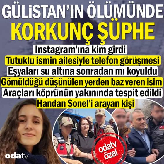 Gülistan Doku soruşturmasında 10 gözaltı... Eşyaları su altına sonradan mı yerleştirildi Gülistan Doku soruşturmasında 10 gözaltı... Eşyaları su altına sonradan mı yerleştirildi