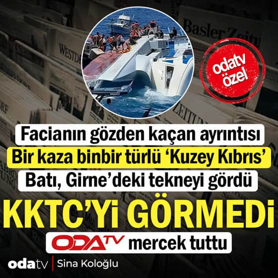 Batı, Girne'deki tekneyi gördü KKTC'Yİ görmedi Batı, Girne'deki tekneyi gördü KKTC'Yİ görmedi