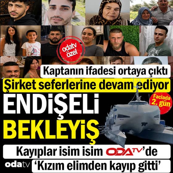 Filo Jet faciasında 18 kişi aranıyor... Kayıplar isim isim Odatv'de... Şirket seferlere devam ediyor Filo Jet faciasında 18 kişi aranıyor... Kayıplar isim isim Odatv'de... Şirket seferlere devam ediyor