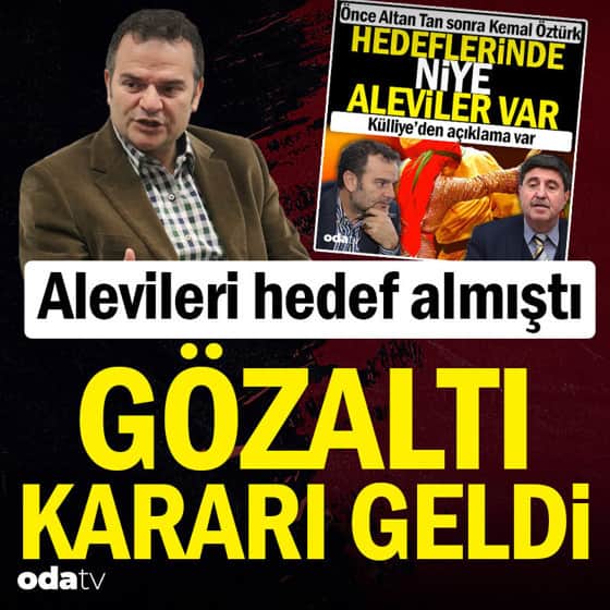 Gazeteci Kemal Öztürk gözaltına alındı Gazeteci Kemal Öztürk gözaltına alındı