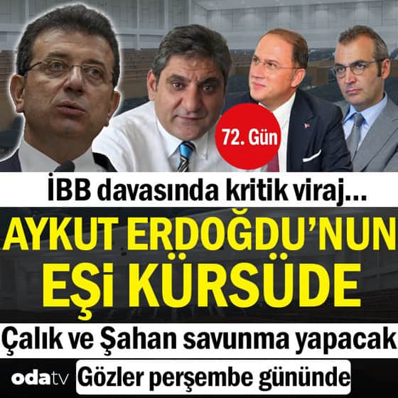 İBB davasına 72. Gün: Resul Emrah Şahan ve Mehmet Murat Çalık savunma yapacak İBB davasına 72. Gün: Resul Emrah Şahan ve Mehmet Murat Çalık savunma yapacak