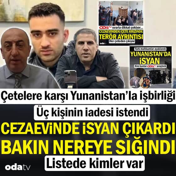 Yunanistan'dan üç iade talebi: Listede kimler var Yunanistan'dan üç iade talebi: Listede kimler var