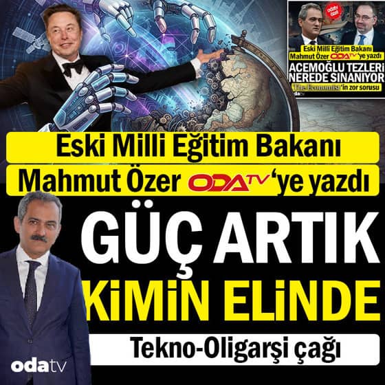 Silikon Vadisi ve yeni dünya düzeni: Tekno-Oligarşi çağında güç kimde... Mahmut Özer Odatvye yazdı Silikon Vadisi ve yeni dünya düzeni: Tekno-Oligarşi çağında güç kimde... Mahmut Özer Odatvye yazdı