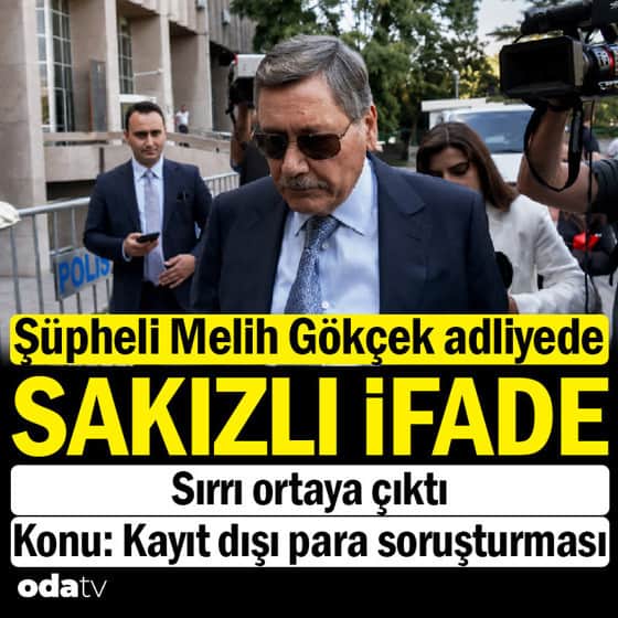 Melih Gökçek Adliyede... Kayıt dışı para soruşturmasında ifade veriyor Melih Gökçek Adliyede... Kayıt dışı para soruşturmasında ifade veriyor