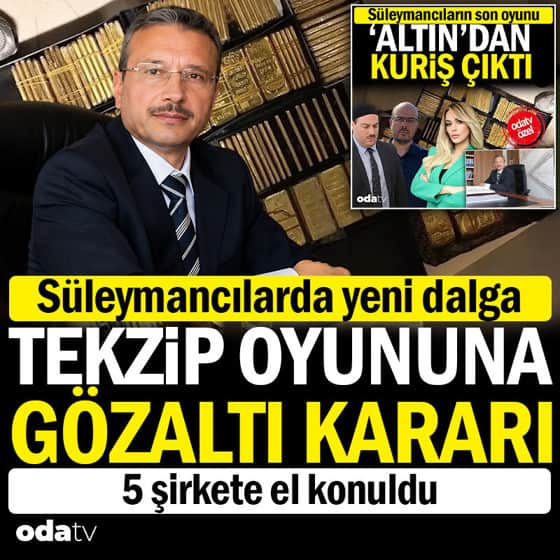 Süleymancılar operasyonunda yeni dalga... İrfan Yılmaz'a gözaltı kararı... 5 şirkete daha el konuldu, toplam sayı 55'e yükseldi Süleymancılar operasyonunda yeni dalga... İrfan Yılmaz'a gözaltı kararı... 5 şirkete daha el konuldu, toplam sayı 55'e yükseldi