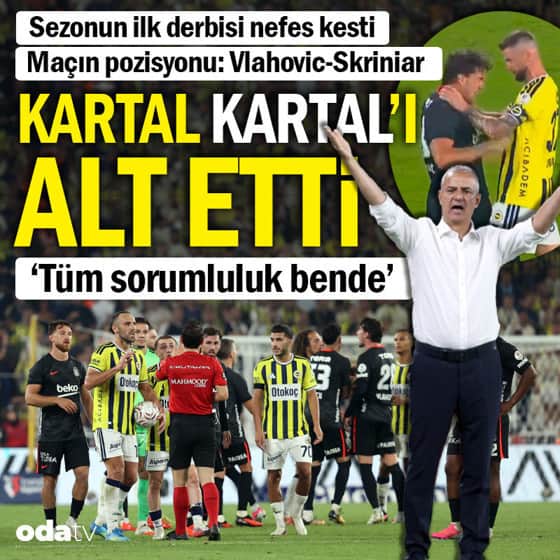 Sezonun ilk derbisinde kazanan Beşiktaş Sezonun ilk derbisinde kazanan Beşiktaş