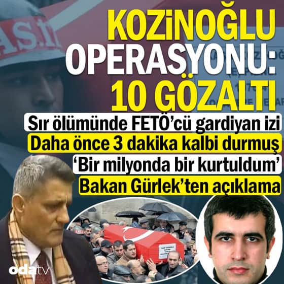 Kaşif Kozinoğlu'nun sır ölümü: Gözaltılar var... FETÖ'cü gardiyan izi... Acil durum alarmı çalarken radyo sesini açmış Kaşif Kozinoğlu'nun sır ölümü: Gözaltılar var... FETÖ'cü gardiyan izi... Acil durum alarmı çalarken radyo sesini açmış