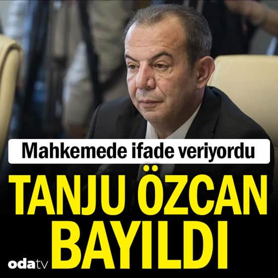 Tanju Özcan mahkemede bayıldı Tanju Özcan mahkemede bayıldı