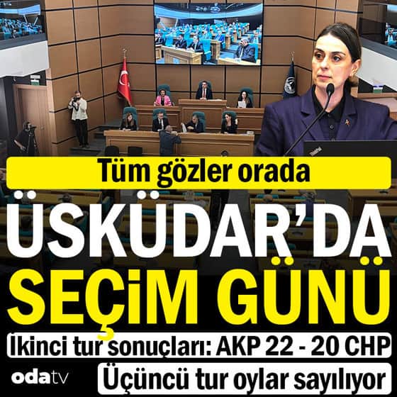 Üsküdar Belediyesi'nde seçim günü... Başkan Vekili bugün belli olacak Üsküdar Belediyesi'nde seçim günü... Başkan Vekili bugün belli olacak