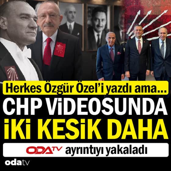 Herkes Özgür Özel'i yazdı ama... CHP’nin 9 Eylül videosunda bir değil üç başkan yok Herkes Özgür Özel'i yazdı ama... CHP’nin 9 Eylül videosunda bir değil üç başkan yok