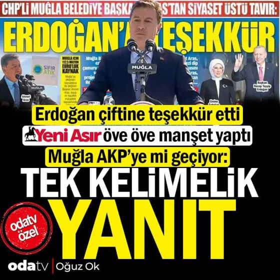 Erdoğan’a teşekkür etti, Yeni Asır manşet yaptı: CHP'li Aras AKP'ye mi geçiyor Erdoğan’a teşekkür etti, Yeni Asır manşet yaptı: CHP'li Aras AKP'ye mi geçiyor