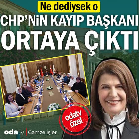 Ne dediysek o: CHP'nin kayıp başkanı ortaya çıktı Ne dediysek o: CHP'nin kayıp başkanı ortaya çıktı