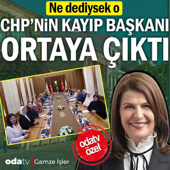 Ne dediysek o: CHP'nin kayıp başkanı ortaya çıktı Ne dediysek o: CHP'nin kayıp başkanı ortaya çıktı