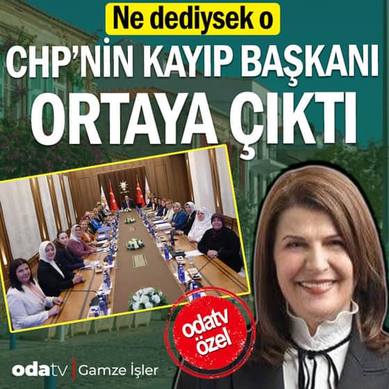 Ne dediysek o: CHP'nin kayıp başkanı ortaya çıktı Ne dediysek o: CHP'nin kayıp başkanı ortaya çıktı