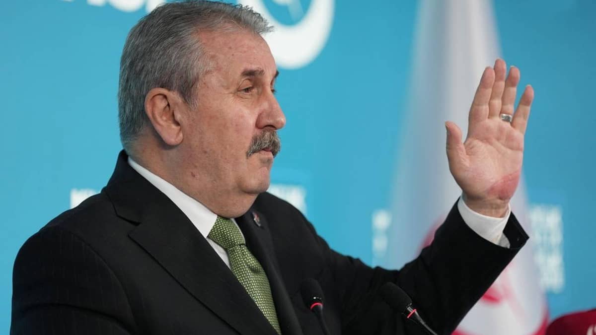 BBP Genel Başkanı Destici’den süreç eleştirisi: ‘Kimse DEM’li olduğu için hukukun üzerinde değildir’ BBP Genel Başkanı Destici’den süreç eleştirisi: ‘Kimse DEM’li olduğu için hukukun üzerinde değildir’