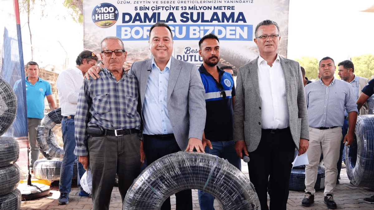 Alaşehir’in suyuna 13,2 milyon TL’lik destek Alaşehir’in suyuna 13,2 milyon TL’lik destek