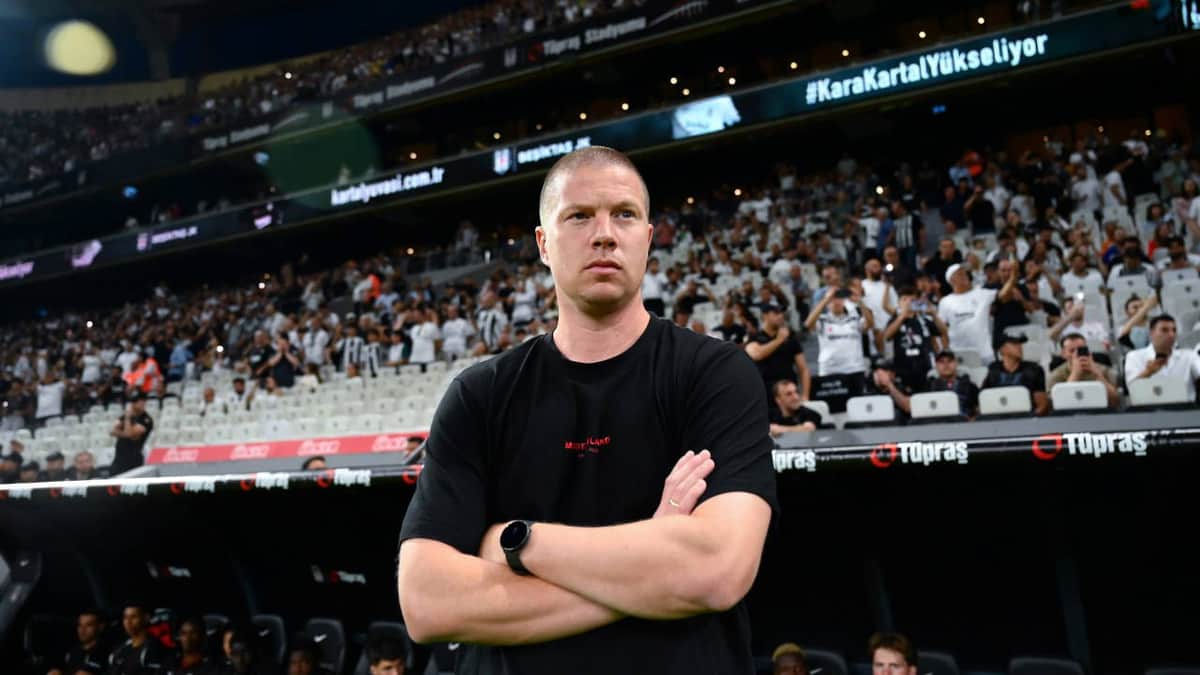 Mike Tullberg'den Beşiktaş maçı açıklaması: 'Skordan dolayı biraz rahatım' Mike Tullberg'den Beşiktaş maçı açıklaması: 'Skordan dolayı biraz rahatım'