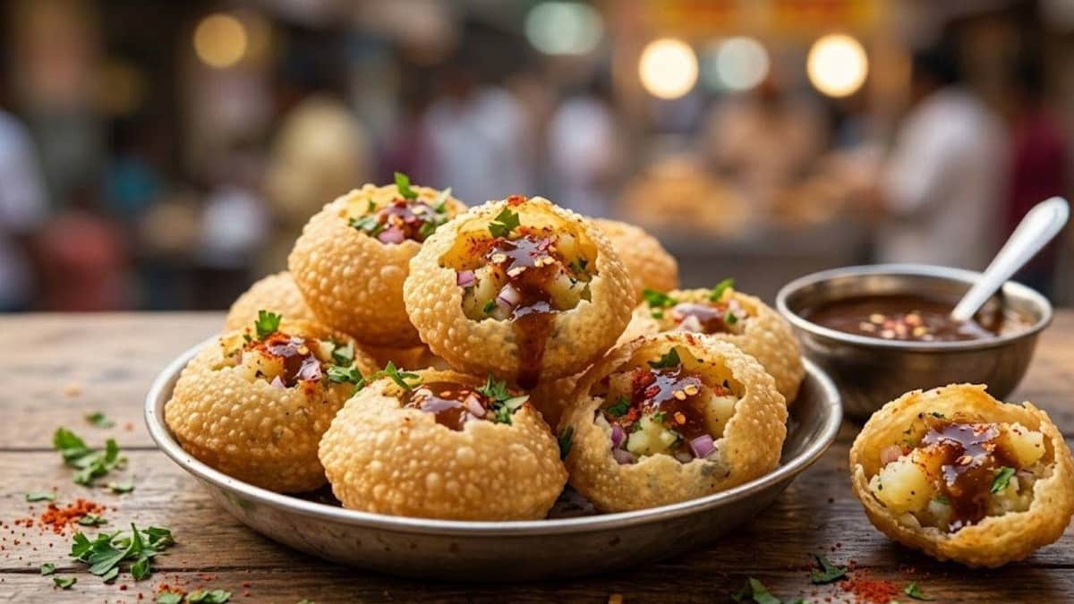 Çıtır hamur ve baharatın enfes uyumu: Pani puri tarifi Çıtır hamur ve baharatın enfes uyumu: Pani puri tarifi