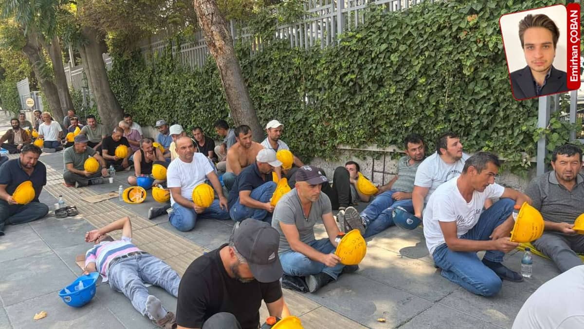 Bağımsız Maden-İş Sendikası Cumhurbaşkanlığı’na yürüyecek: Madenciler başkentte direnişi sürdürüyor Bağımsız Maden-İş Sendikası Cumhurbaşkanlığı’na yürüyecek: Madenciler başkentte direnişi sürdürüyor