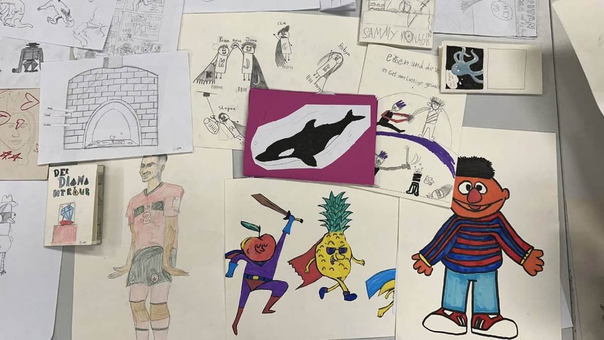 Çocuklarınıza karikatür sanatını sevdirin Çocuklarınıza karikatür sanatını sevdirin